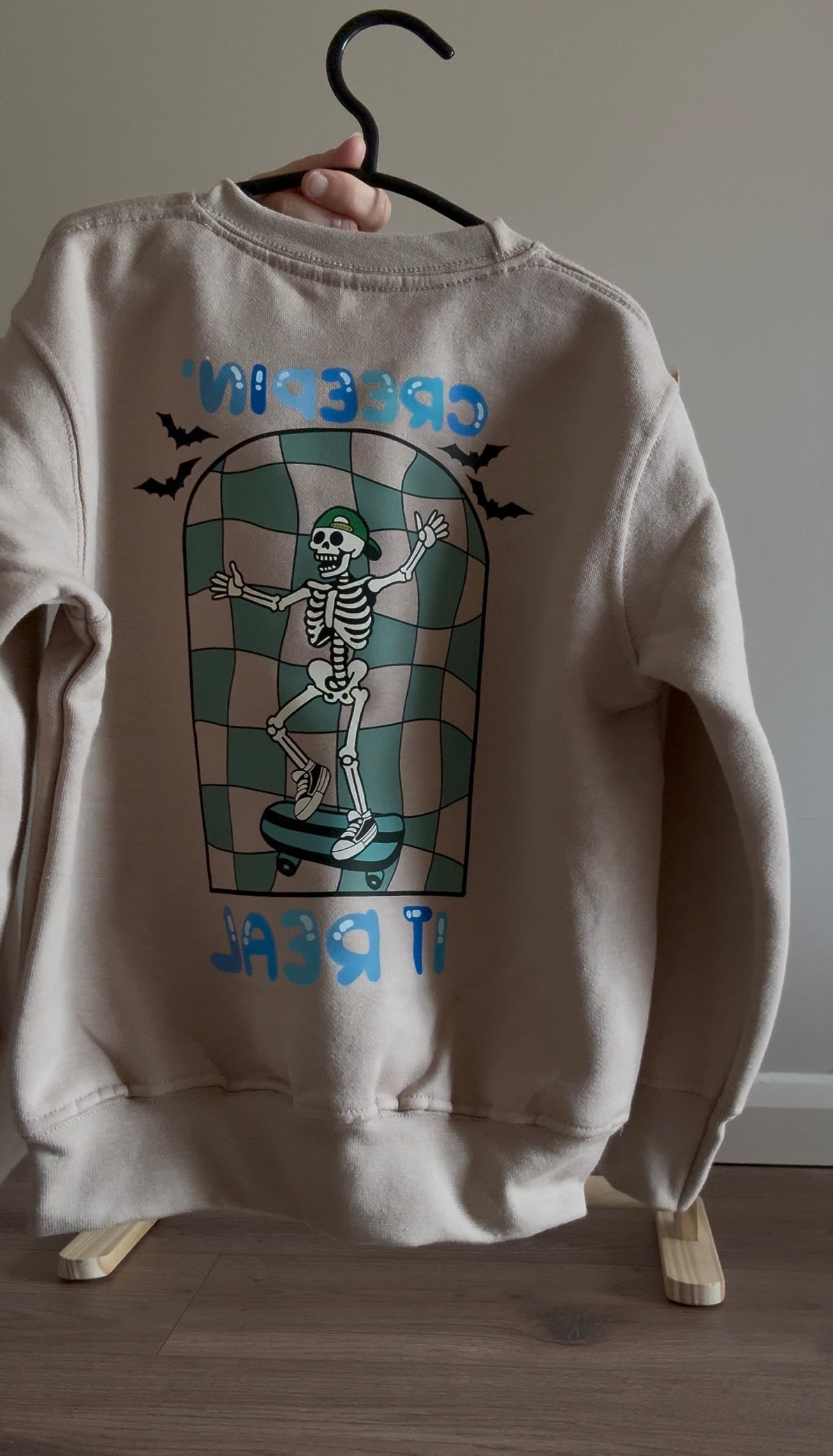 ‘Creepin’ it real’ sweatshirt