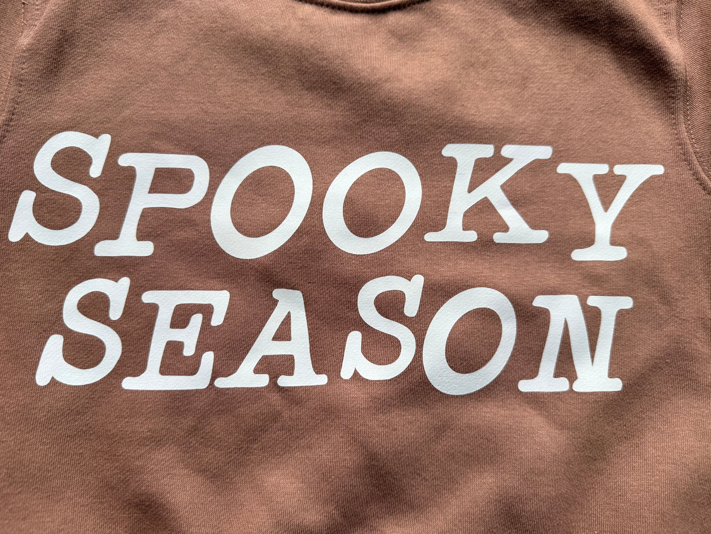 ‘Spooky season’ sweatshirt