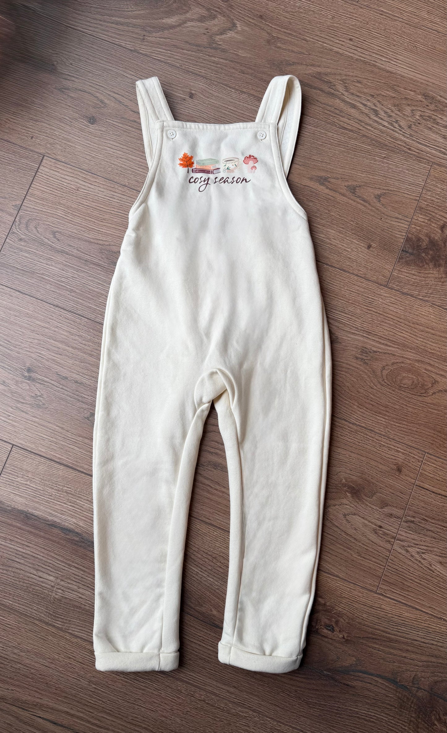 ‘Cosy season’ dungarees